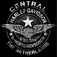 Central Harley-Davidson backprint