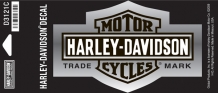 Harley-Davidson sticker