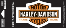 Harley-Davidson sticker