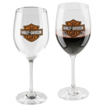 Harley-Davidson glas