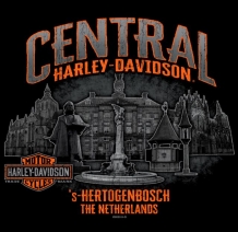 Central Harley-Davidson backprint