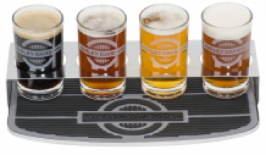 Harley-Davidson tasting board